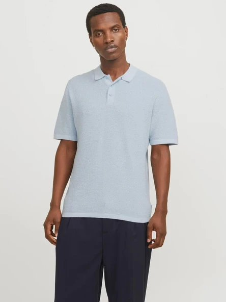 Jack Jones George Regular Fit Polo Yaka Triko Erkek Tişört 12268281 ürün görseli 1