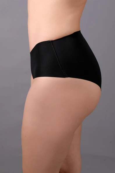 New Bra 9202 Bayan Lazer Normal Bel Bato Siyah - Resim 2