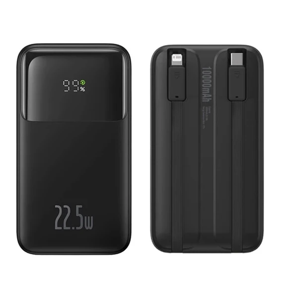 Baseus Comet Series 10000mAh 22.5W Hızlı Şarj Dijital Göstergeli Powerbank-(5775) ürün görseli 1