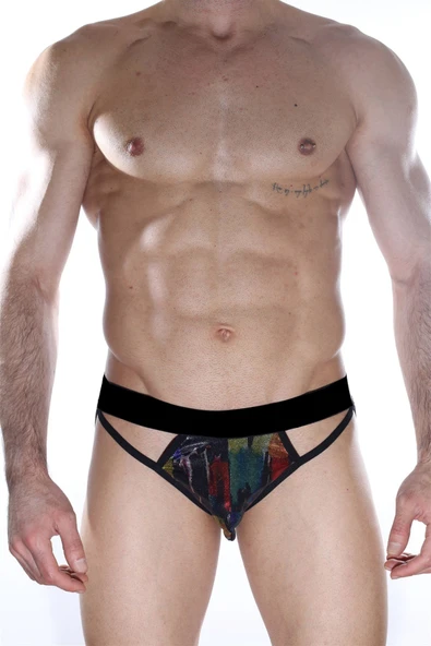 Desenli Jkstrap - Resim 2