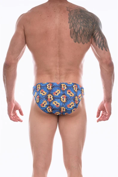 Erkek Desenli Slip Çamaşır - Resim 3