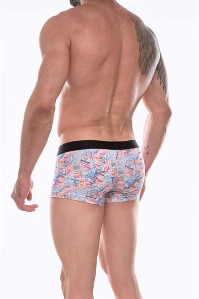 Erkek Desenli Boxer - Resim 2