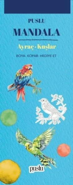 Mandala Ayraç - Kuşlar ürün görseli 1
