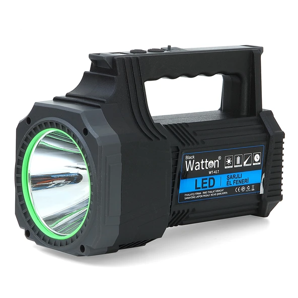 Led Şarjlı El Feneri 25W WT-417 - Resim 3