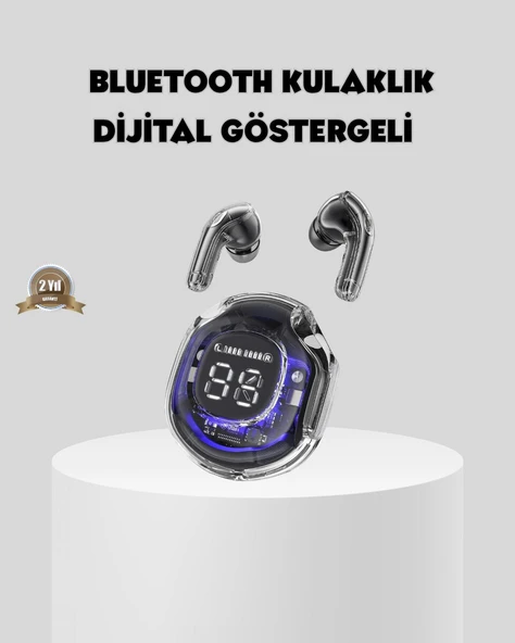Bluetooth 5.3 TWS Kulaklık Gürültü Engelleyici Üçlü Mikrofonlu Ergonomik Tasarım ürün görseli 1