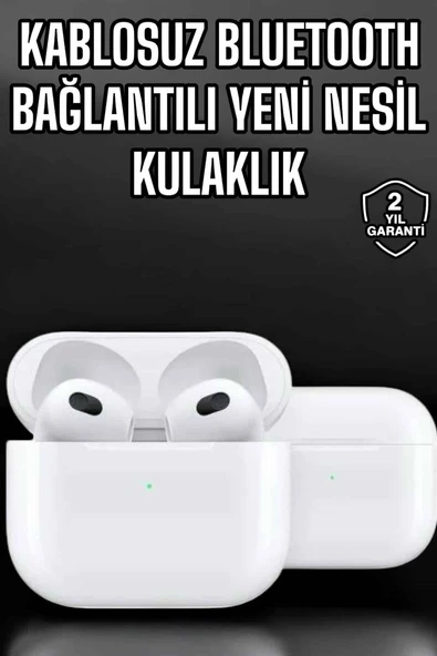 Bluetooth Kulaklık 3.Nesil Kablosuz Uzun Pil Ömrü Dokunmatik Kontrol ürün görseli 1