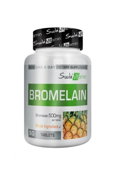 Suda Vitamin Bromelain 500 Mg 60 Tablet ürün görseli 1