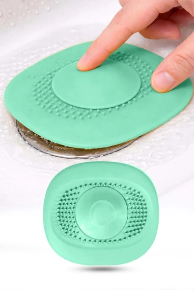 TİNEKE Kademeli Silikon Lavabo Tıkacı Koku Önleyici Gider Tıpası  Banyo Mutfak Gider Kapatıcı ürün görseli 1