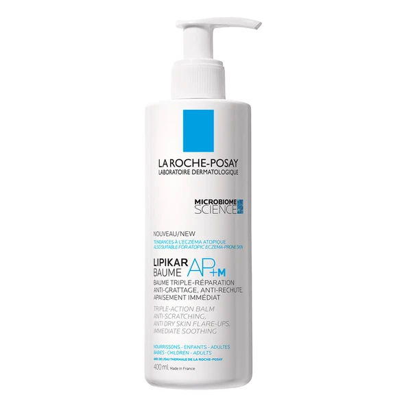 La Roche Posay Lipikar Baume Nemlendirici Balsam AP+M Kuru Ciltler İçin Bakım Kremi 400 ml ürün görseli 1