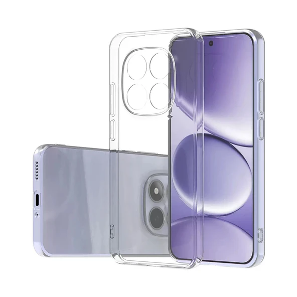 Xiaomi Redmi Note 15 Pro Plus Kılıf İnce ve Esnek Şeffaf Süper Sil ikon ürün görseli 1