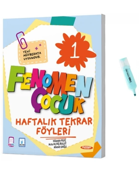 1.Sınıf Haftalık Tekrar Föyleri ürün görseli 1