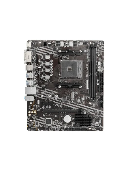 MSI A520M-A Pro AMD AM4 DDR4 Micro ATX Anakart - Resim 3