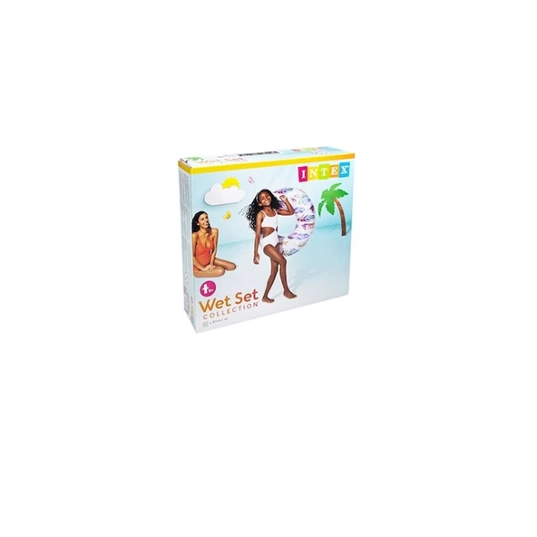 ISC58263 Intex Tutmaçlı Desenli Simit 97 cm - Resim 7