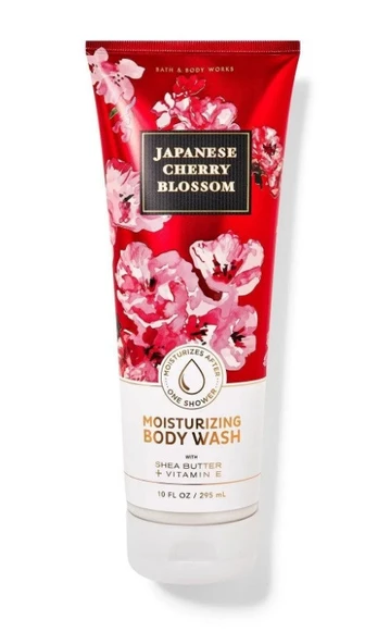 Bath & Body Works Japanese Cherry Blossom Nemlendirici Duş Jeli 295 mL ürün görseli 1