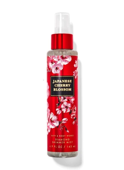 Bath & Body Works Japanese Cherry Blossom Işıltılı Vücut Spreyi 145 mL ürün görseli 1