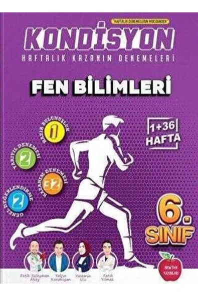 Newton 6.Sınıf Kondisyon Fen Bilimleri Denemesi 37 Hafta ürün görseli 1