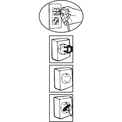 Çuk Koruma Priz Kapağı 8 Adet - Resim 3