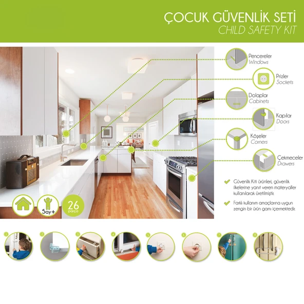 Çuk Güvenlik Seti - Profesyonel 26 Parça ürün görseli 1