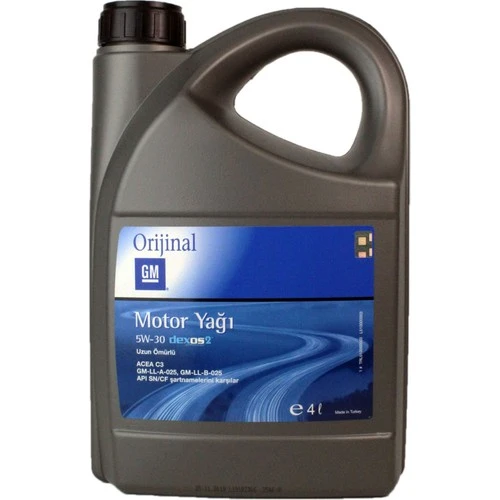 GM GM Dexos 2 5W-30 4 lt Motor Yağı - 2025 ürün görseli 1