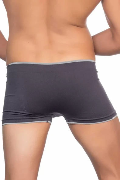Antrasit  2103 Soft Erkek Boxer - Resim 2
