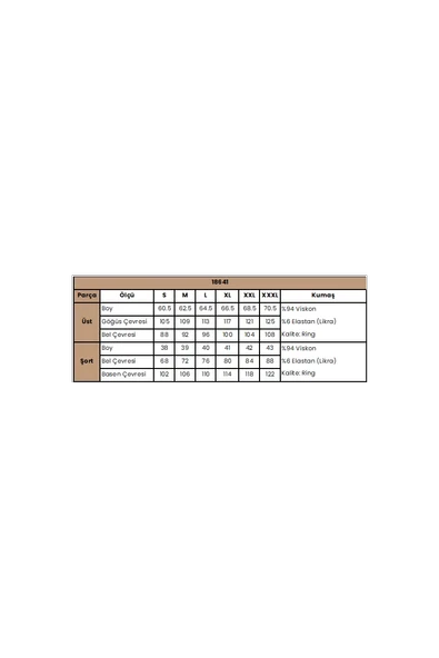 Kısa Kollu Dantelli V Yaka Şort Takımı - Resim 3