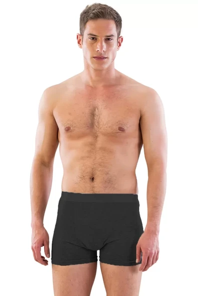 Siyah  6800 Erkek Boxer - Resim 2