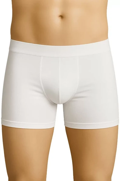 Beyaz  6800 Erkek Boxer - Resim 2