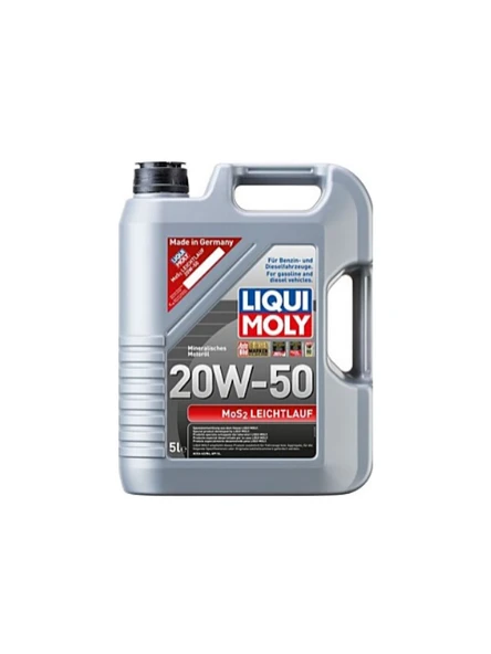 Liqui Moly Mos2 Leichtlauf 20W-50 ( 5 Litre ) ürün görseli 1