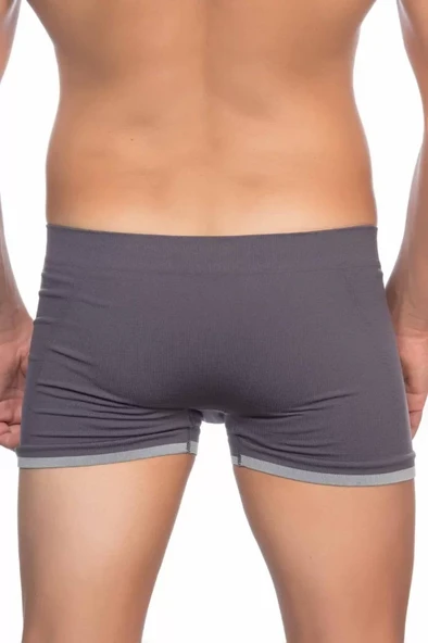 Antrasit  2104 Soft Erkek Boxer - Resim 2