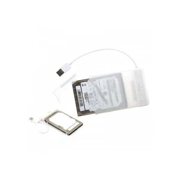 Dark Storex E24 2.5" DK-AC-DSE24U3 Usb 3.0  Çıkarılabilir Başlıklı Şeffaf Sata Disk Kutusu ürün görseli 1