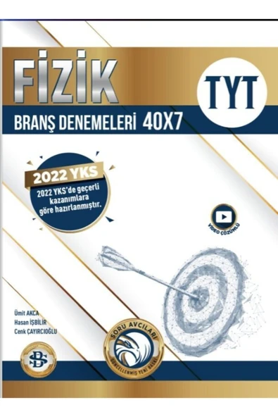 Yayınları Tyt Fizik 40 X 7 Branş Denemeleri ürün görseli 1