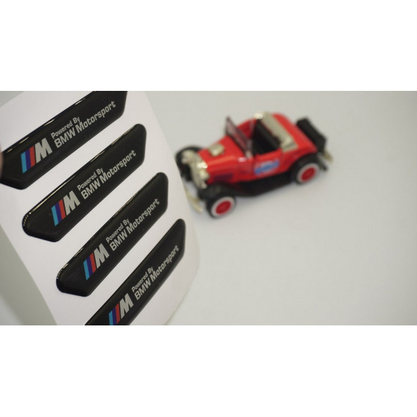 Bmw X1 X2 X3 M Performance Logo Kapı Kenarı Koruma Metalize Damla Desen 3M Band ürün görseli 1