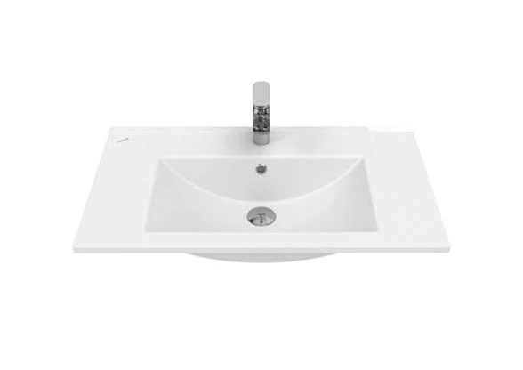 Creavit SU080 Su Etajerli Lavabo 80 cm Beyaz ürün görseli 1