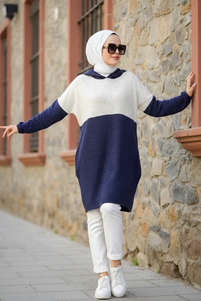 Lacivert Beyaz Spor sweat - 10200 ürün görseli 1