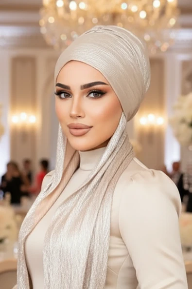 Rose Gold Kelebek Bone Şal ürün görseli 1