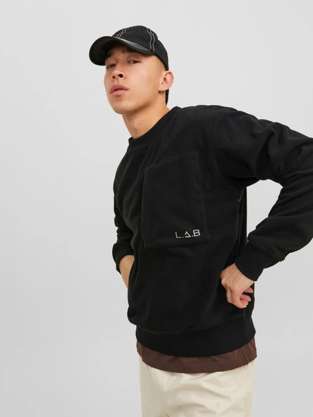 12241523  Jack & Jones  SWEAT - Resim 6
