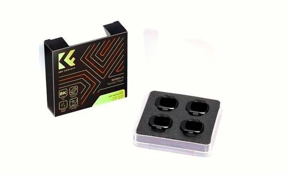 K&f Concept Djı Mini 4 Pro Nd & Pl 2 In 1 Filter Kit 3 Pack (Nd8 & PL+ND16 & PL+ND32+ND64+ND128) & Pl) ürün görseli 1
