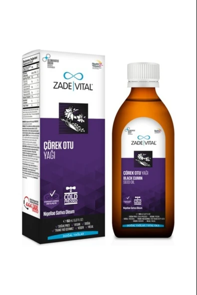 Zade Vital Çörek Otu Yağı 150 ml ürün görseli 1