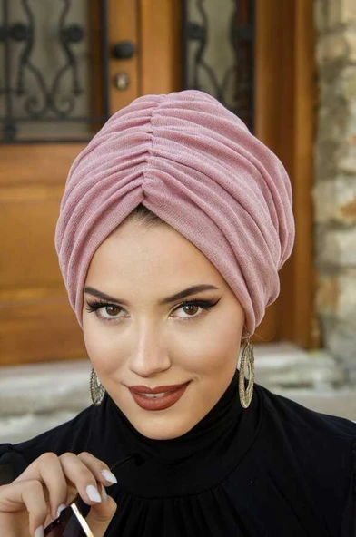 Gülkurusu Hazır Büzgülü Bone ürün görseli 1