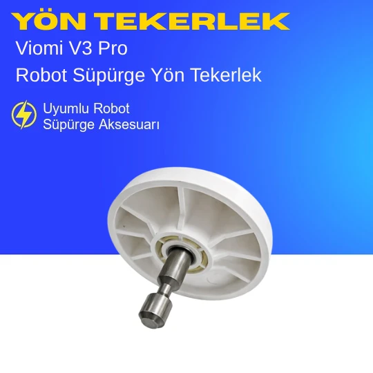 Viomi V3 Pro Robot Süpürge Yön Tekerlek - Resim 2