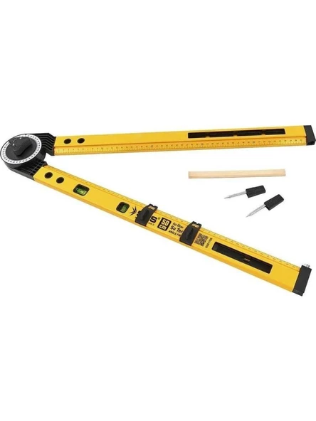 SGS 1708 Açı Ölçer Su Terazisi 50cm ürün görseli 1