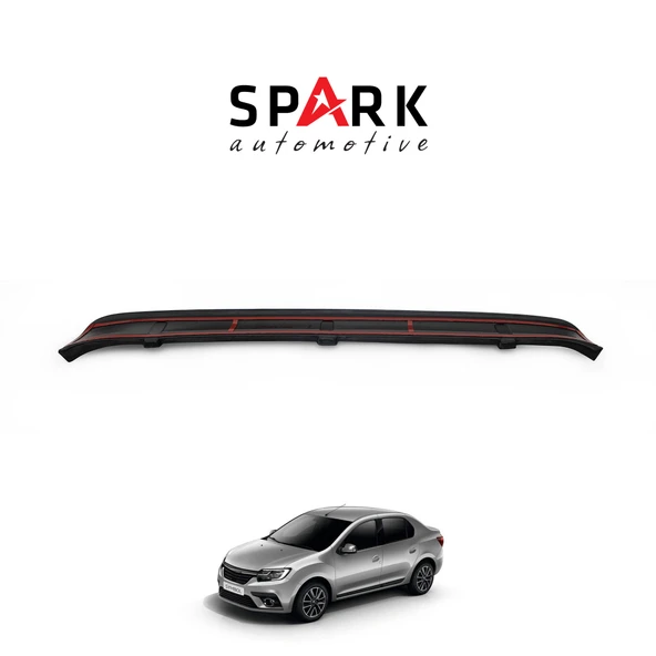 Renault Symbol 2013- Yılı ve Sonrası Uyumlu Arka Tampon Eşiği Parlak ürün görseli 1
