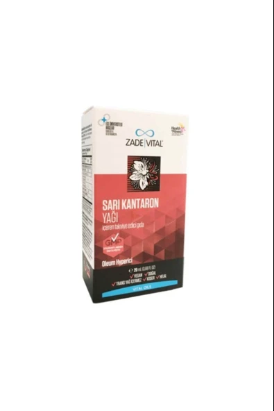 Zade Vital Sarı Kantaron Yağı 20 ml ürün görseli 1