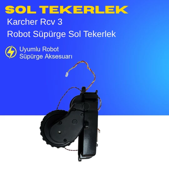 Karcher Rcv 3 Robot Süpürge Sol Tekerlek - Resim 3