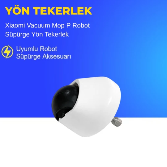 Xiaomi Vacuum Mop P Robot Süpürge Yön Tekerlek ürün görseli 1