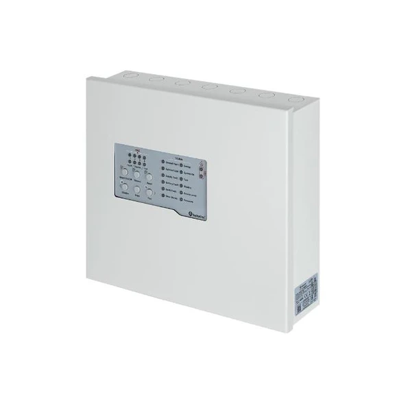 TEKNİM TFP-4404 KONVANSİYONEL 4 BÖLGELİ YANGIN ALARM PANELİ ürün görseli 1