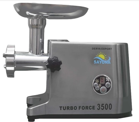 Sayona S-3500D Turbo Force Et Kıyma Makinesi ürün görseli 1