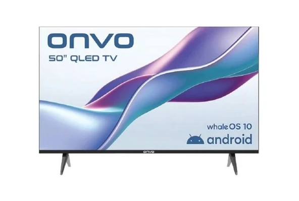 Onvo 50VQ80F2FA 50'' 127 Ekran Uydu Alıcılı Full HD whaleOS QLED TV ürün görseli 1