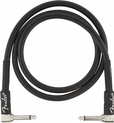 Fender Professional L/L Uçlu 90cm Siyah Patch Kablosu - Resim 2