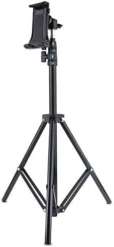 Tripod Monopod Aluminyum Tablet Tutucu 160 cm L16-095 Tripod Siyah ürün görseli 1
